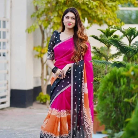 Premium Soft Silk Saree Code - 4312