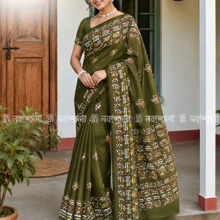 CS-001 প্রিমিয়াম কটন শাড়ি | Premium Cotton Saree