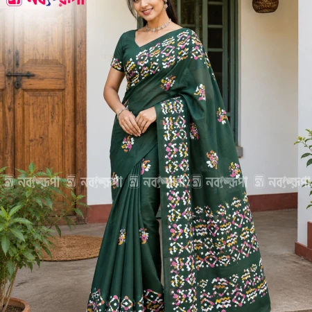 CS-003 প্রিমিয়াম কটন শাড়ি | Premium Cotton Saree