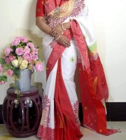 Dupian Silk Saree Block Printed DS-410