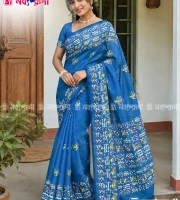 CS-004 প্রিমিয়াম কটন শাড়ি | Premium Cotton Saree